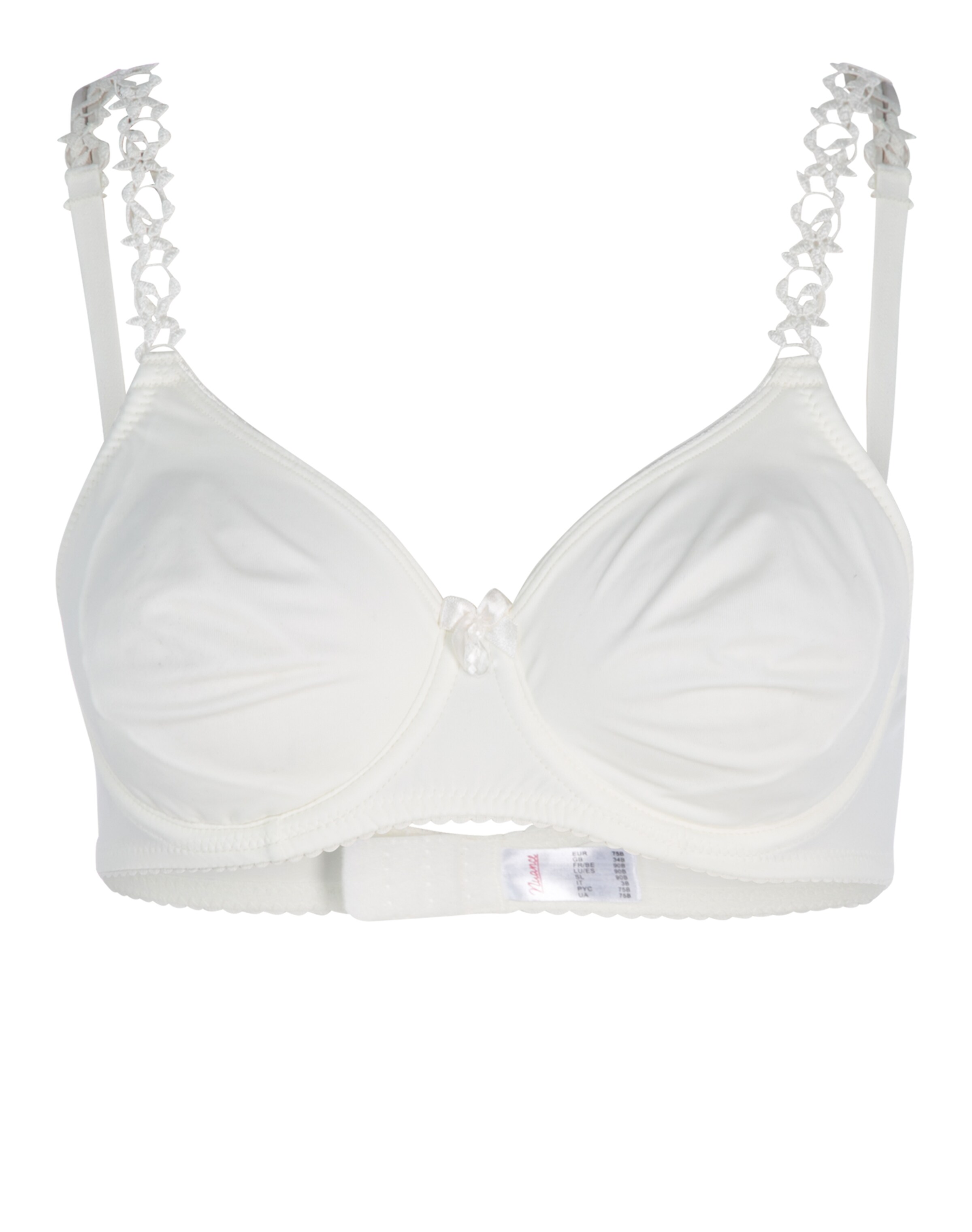 NUANCE T-Shirt BH in Weiß: Vorderseite