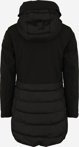 Manteau outdoor 'Teza' ICEPEAK en noir : derrière