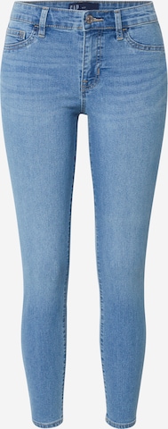 GAP Skinny Jeans in Blauw: voorkant