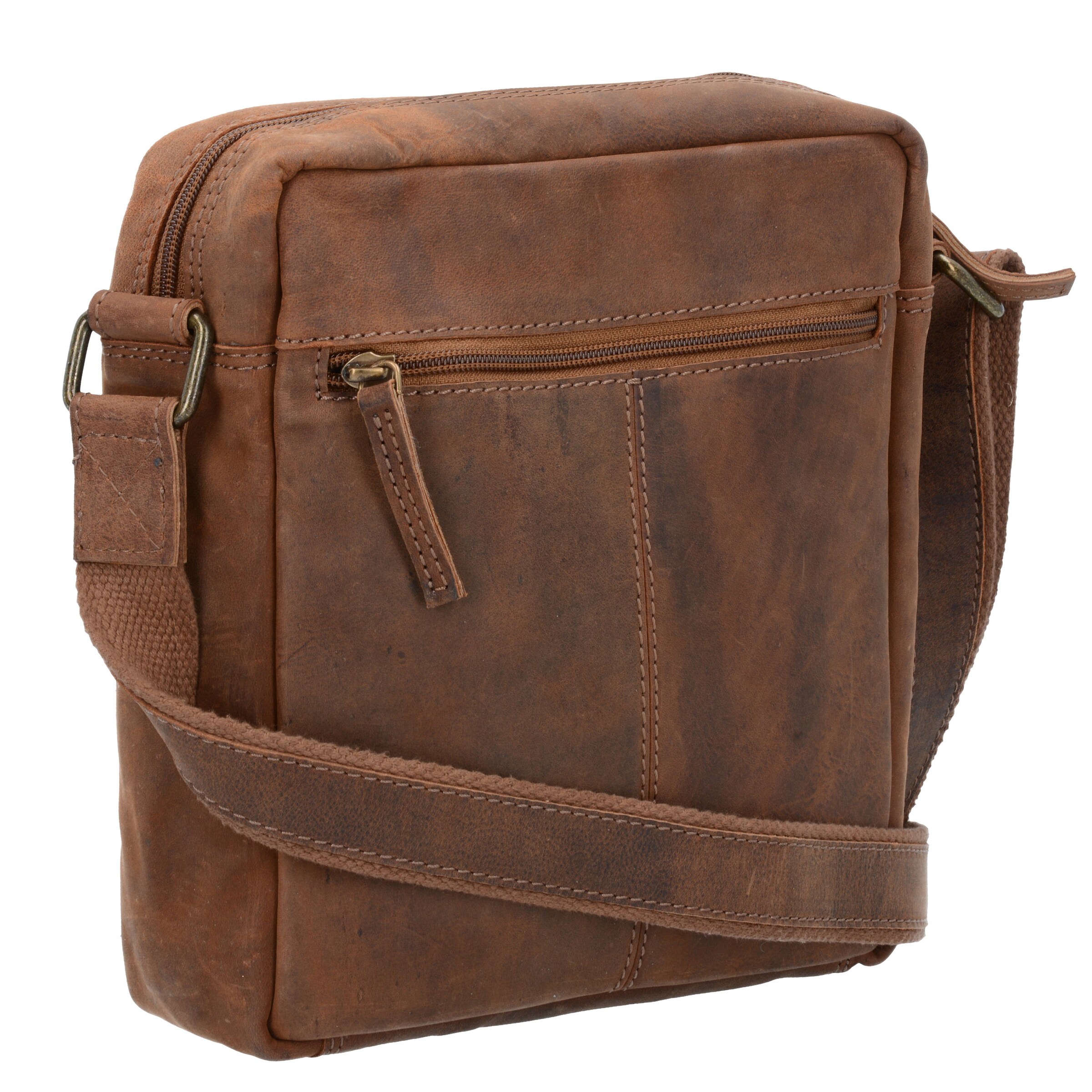 Greenland Nature Crossbody bag 'Montenegro' in Brown