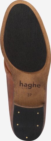 HUB Lace-Up Ankle Boots 'Hally' in Brown: bottom