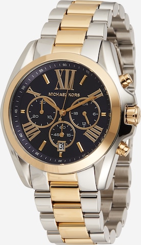 MICHAEL Michael Kors Analoog horloge 'Chronograph' in Goud: voorkant