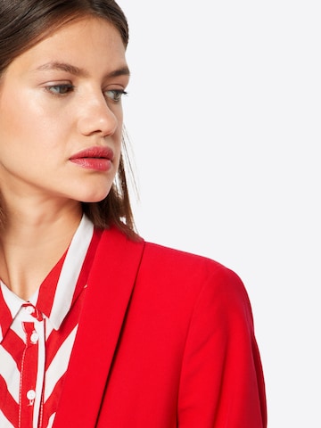 PIECES - Blazer 'Bosella' em vermelho