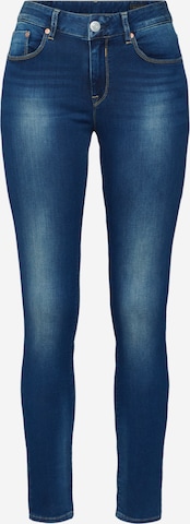 Skinny Jeans de la Herrlicher pe albastru: față