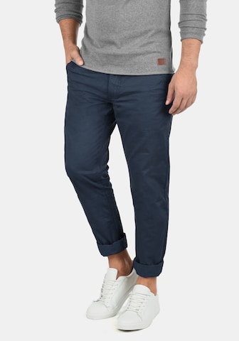 BLEND Regular Chino 'Tromp' in Blauw: voorkant