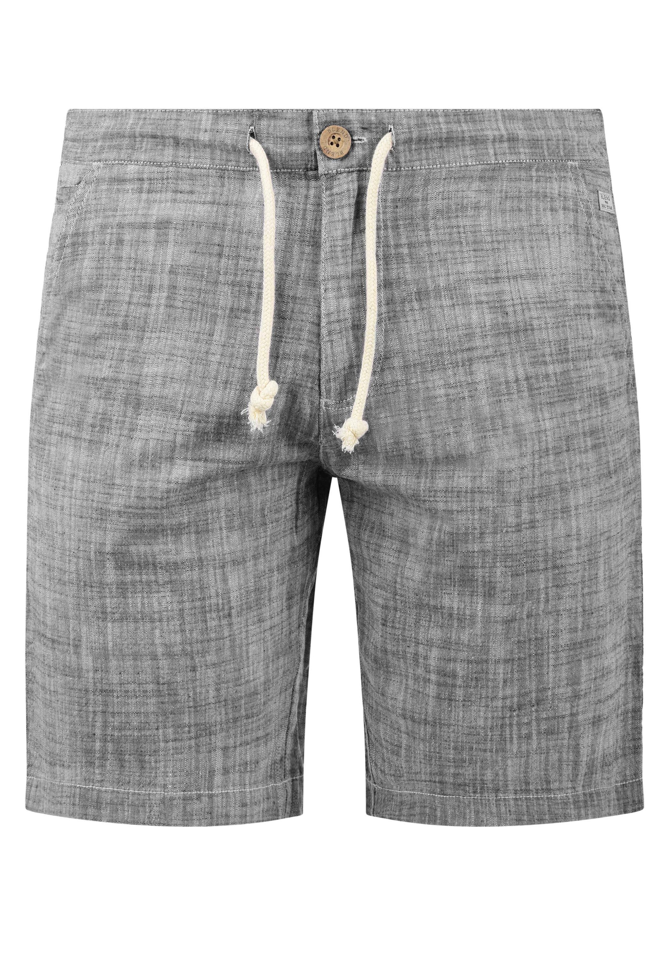 BLEND - Calças 'Bones' em cinzento: frente