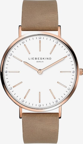 Liebeskind Berlin Analog Watch in Beige: front