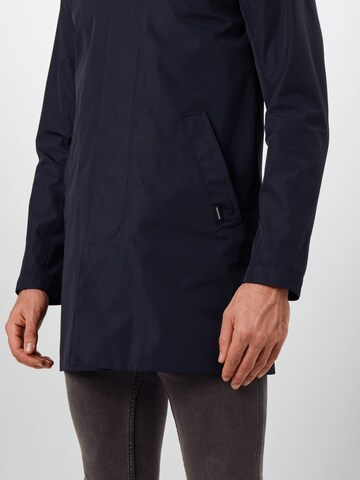 Matinique Regular fit Ανοιξιάτικο και φθινοπωρινό παλτό 'Mac Miles' σε μπλε