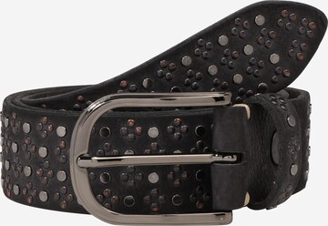 Ceinture b.belt Handmade in Germany en noir : devant