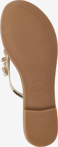 Flip-flops 'JENNA' de la BUFFALO pe auriu