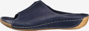 ANDREA CONTI Mules in Blue