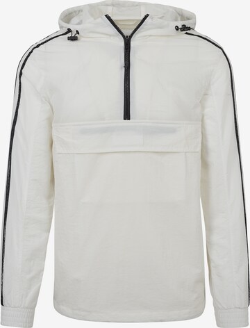 Veste mi-saison Urban Classics en blanc : devant