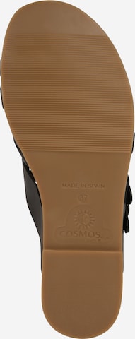 COSMOS COMFORT T-Bar Sandals in Black