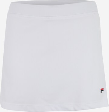 FILA - Falda deportiva 'Shiva' en blanco: frente
