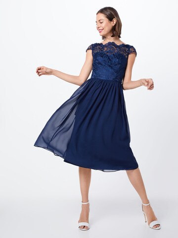 Chi Chi London Cocktail dress 'Chi Chi Lilou' in Blue: front