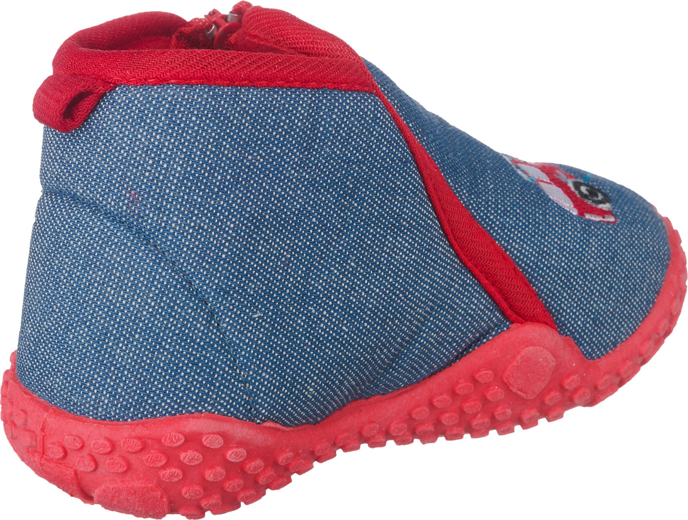 PLAYSHOES Huisschoenen 'Feuerwehr' in Blauw