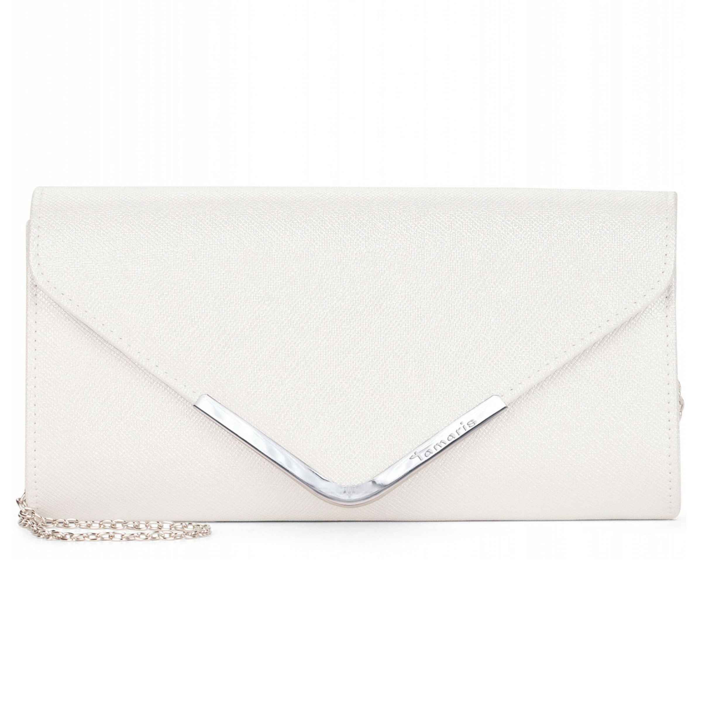 Tamaris Clutch 'Amalia' i hvid: forside