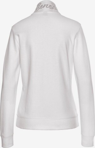 BENCH - Sudadera con cremallera en blanco