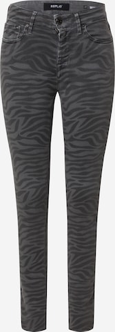 REPLAY Skinny Jeans 'LUZIEN' in Grau: predná strana