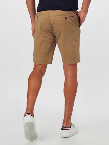 Iriedaily Regular Shorts 'Easy City' in Braun