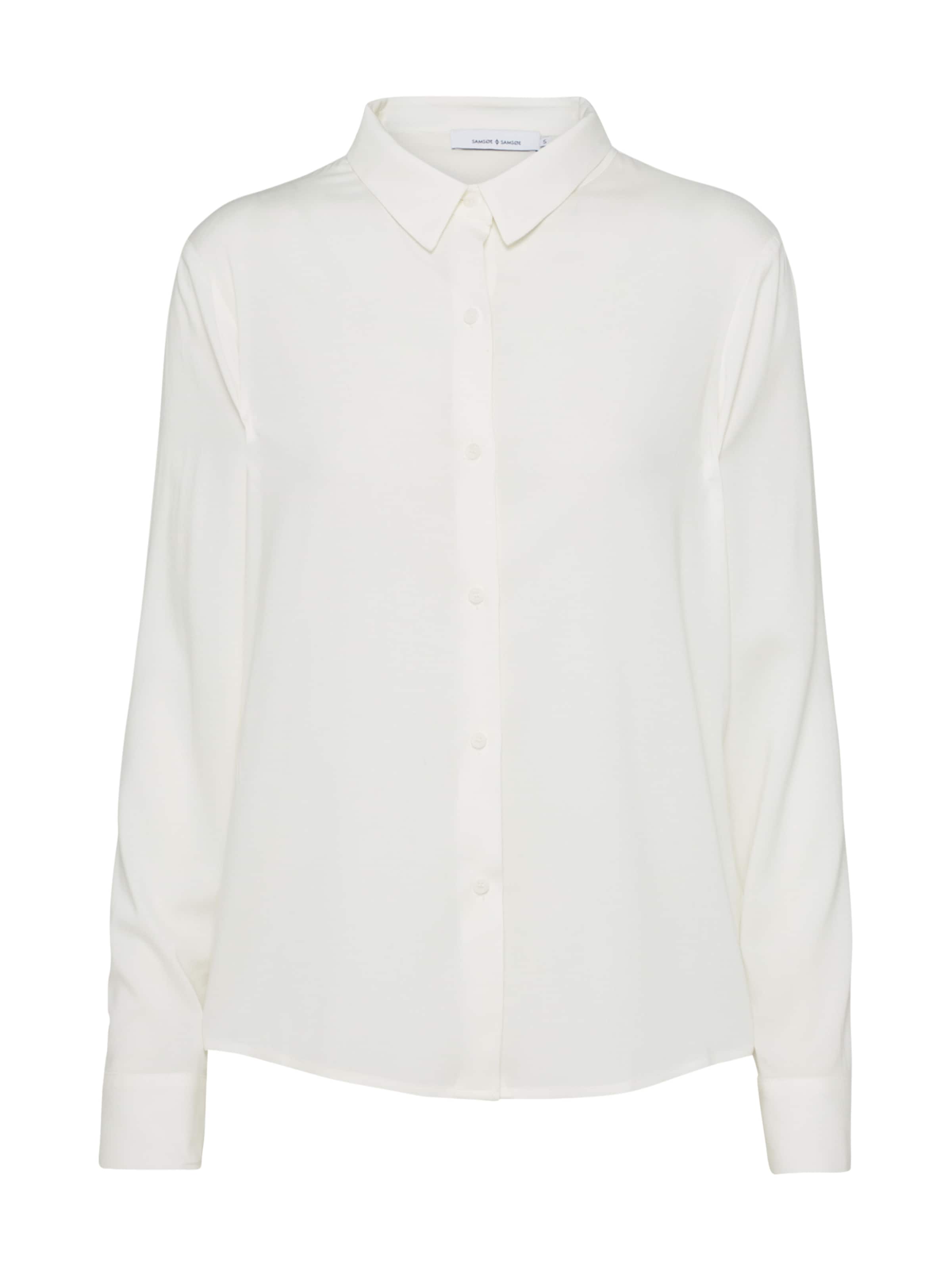 Samsøe Samsøe Μπλούζα 'Milly' σε λευκό: μπροστά