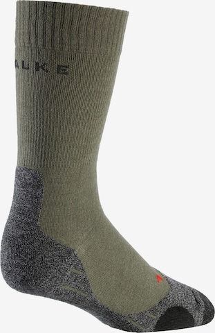 FALKE Athletic Socks 'TK 2' in Green