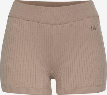 BENCH Slimfit Hose in Beige: predná strana