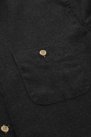 Kronstadt - Ajuste estrecho Camisa 'Dean 07a Plain' en negro