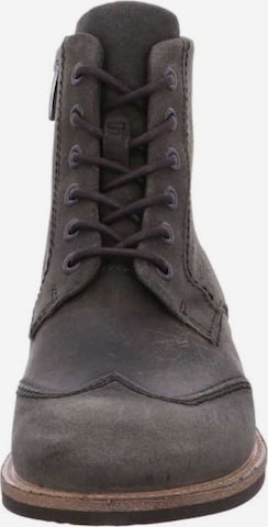 ECCO Lace-Up Ankle Boots in Grey