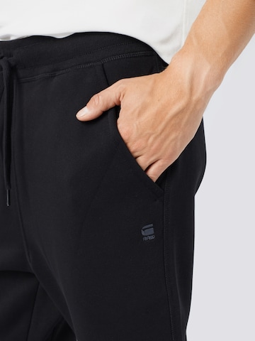 Effilé Pantalon 'Type C' G-STAR en noir