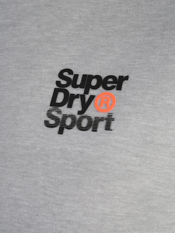 Superdry Klasický střih Funkční tričko – šedá