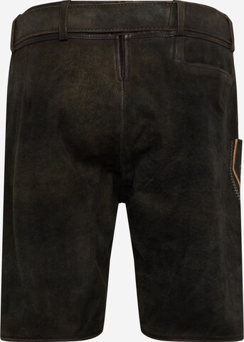 STOCKERPOINT Regular Traditional Pants 'Corbi4' in Brown