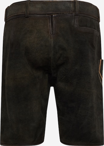 STOCKERPOINT Regular Traditional Pants 'Corbi4' in Brown