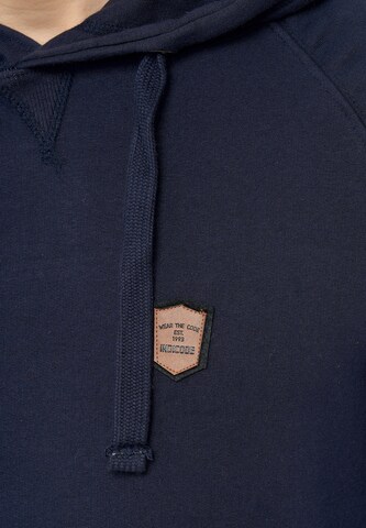 INDICODE JEANS Sweatshirt 'Litcham' in Blau