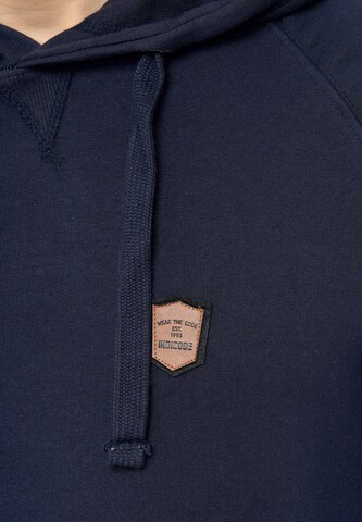 Sweat-shirt 'Litcham' INDICODE JEANS en bleu