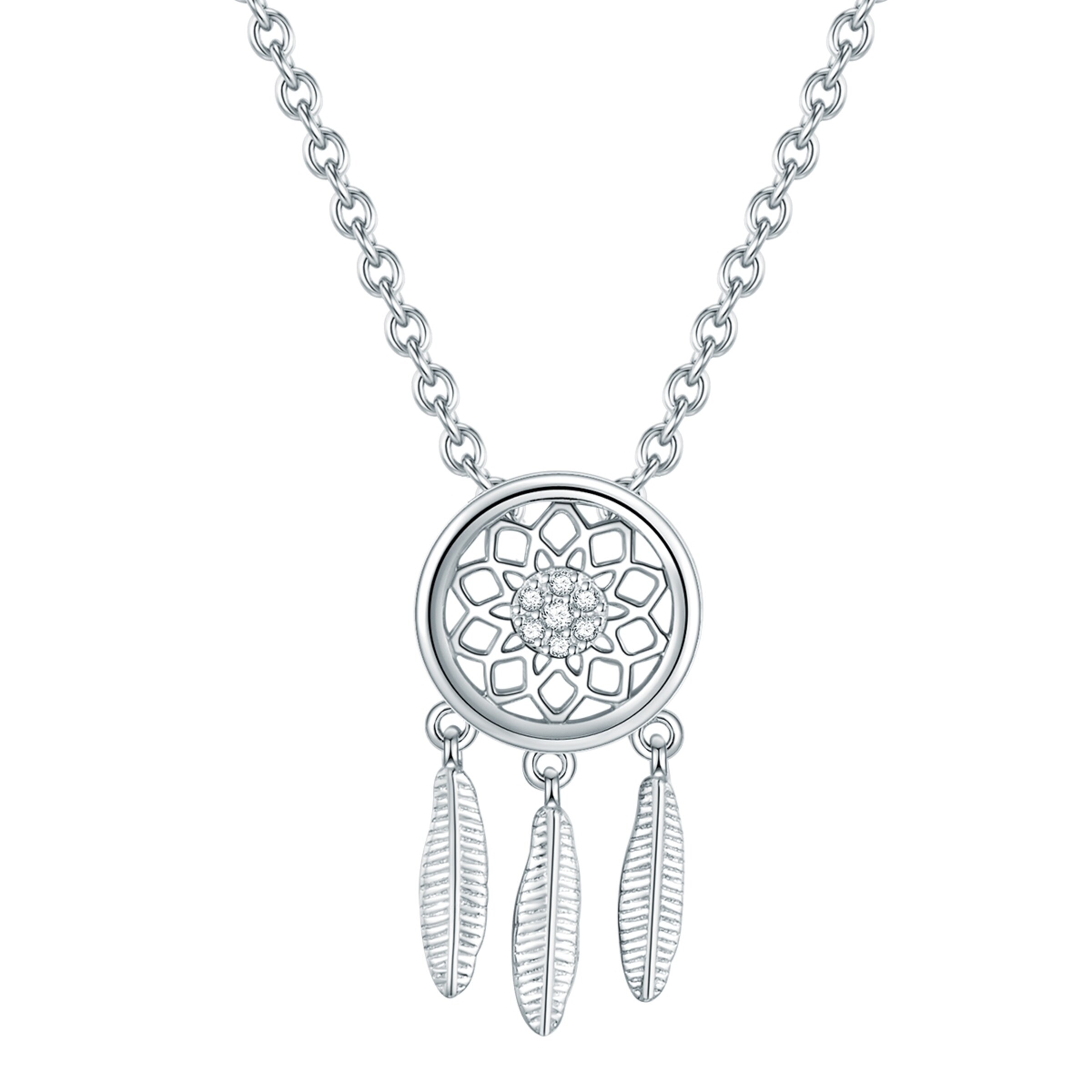 Rafaela Donata - Cadena en plata: frente