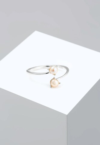 ELLI Ring 'Perle' in Silber