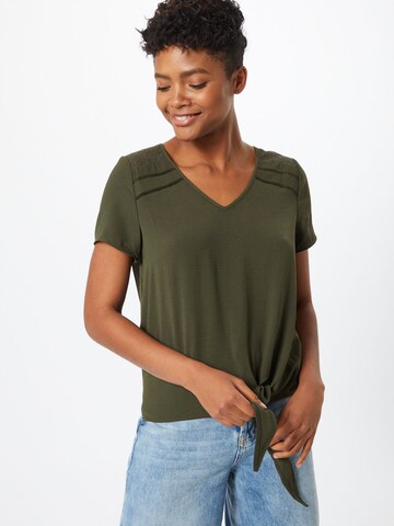 VILA - Camiseta 'Rasha' en verde: frente