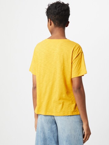 GAP T-Shirt 'Easy Athletic' in Gelb