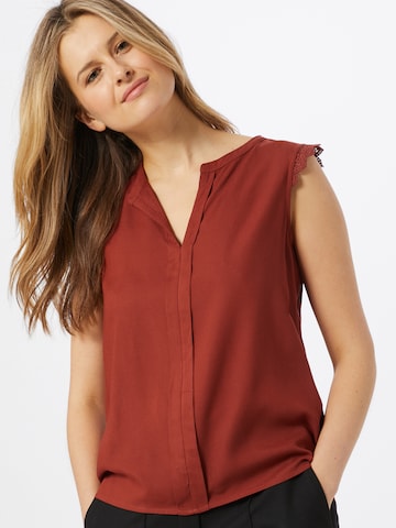 ONLY Blouse 'Kimmi' in Rood: voorkant