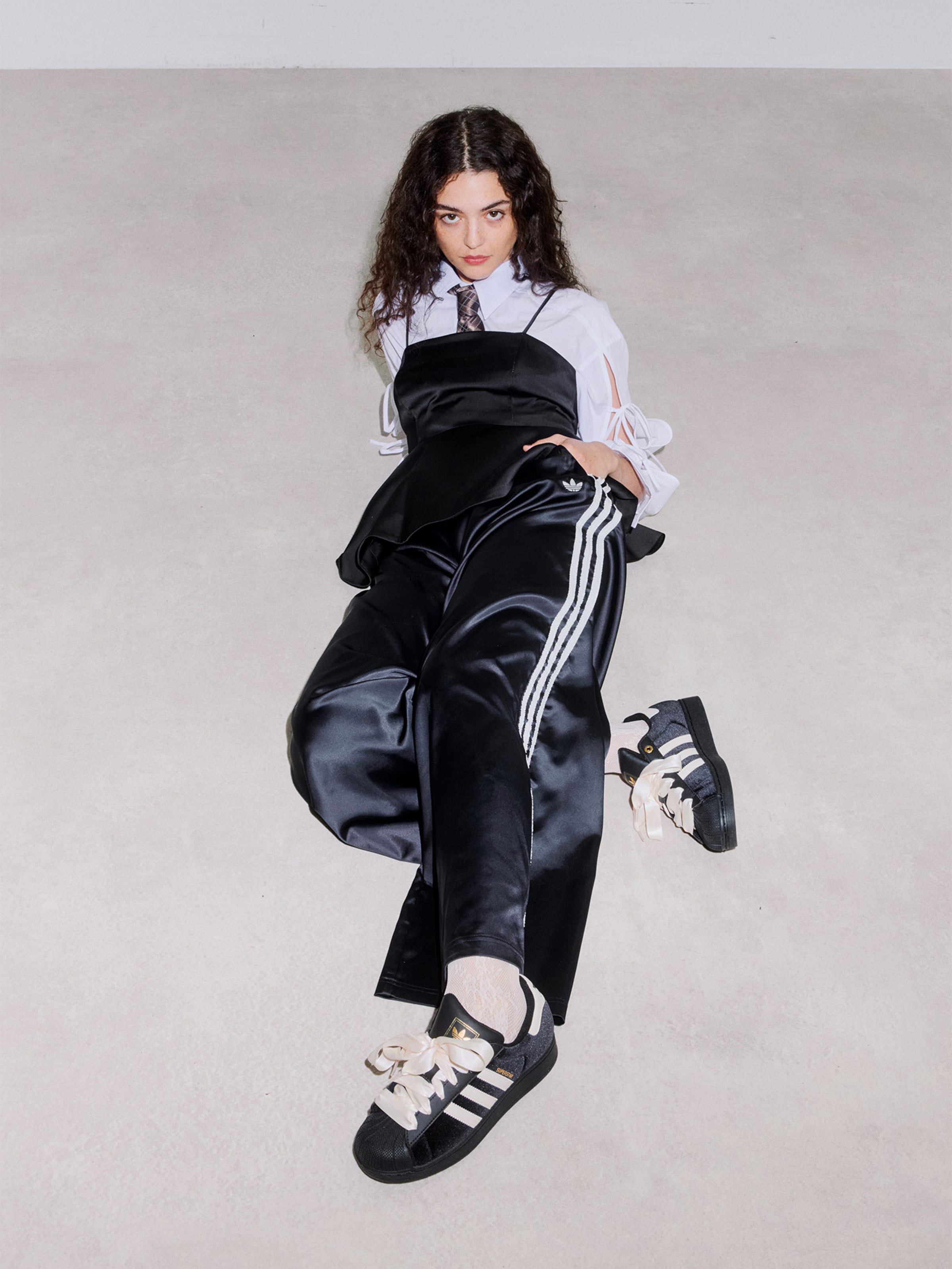 Scarlett - Silky Black Look by adidas Originals