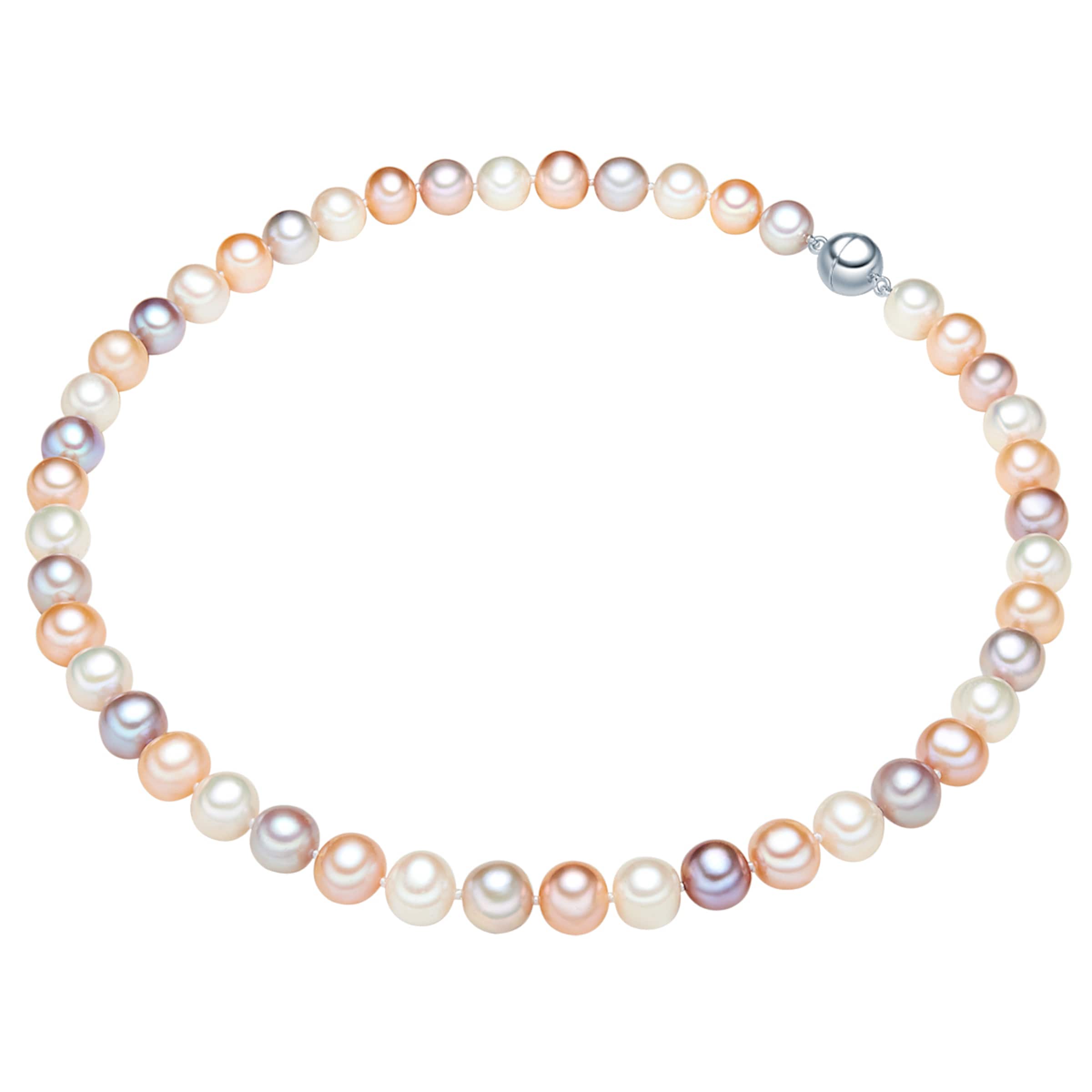 Collana di Valero Pearls in arancione: frontale
