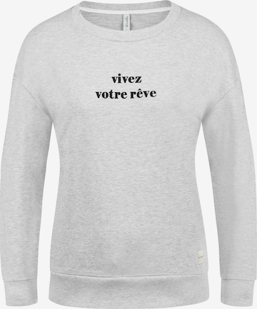 Blend She Sweatshirt 'Aurelie' in Grijs: voorkant