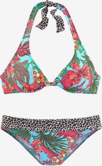 BRUNO BANANI Bikini en mélange de couleurs, Vue avec produit