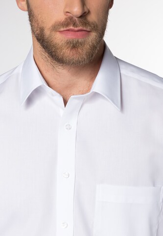 ETERNA Comfort fit Button Up Shirt in White
