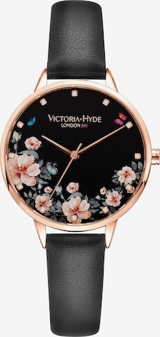 Victoria Hyde Analog Watch 'Green Park' in Black: front