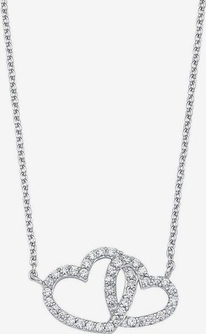 AMOR Necklace in Silver: front