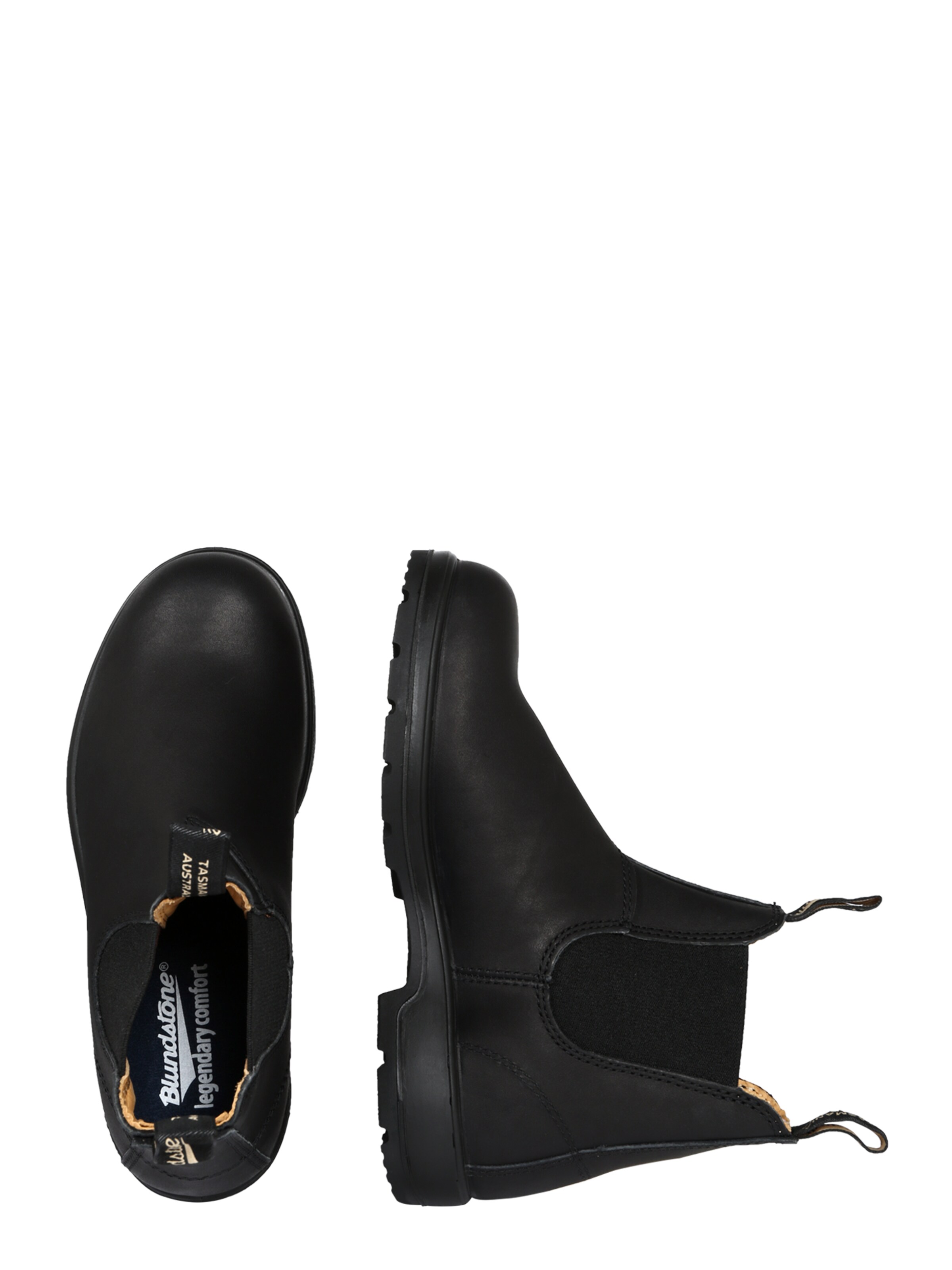 Blundstone Chelsea Boots in Black: side