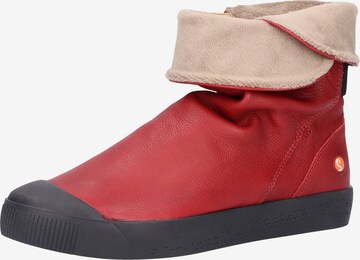 Softinos Boots in Red: front