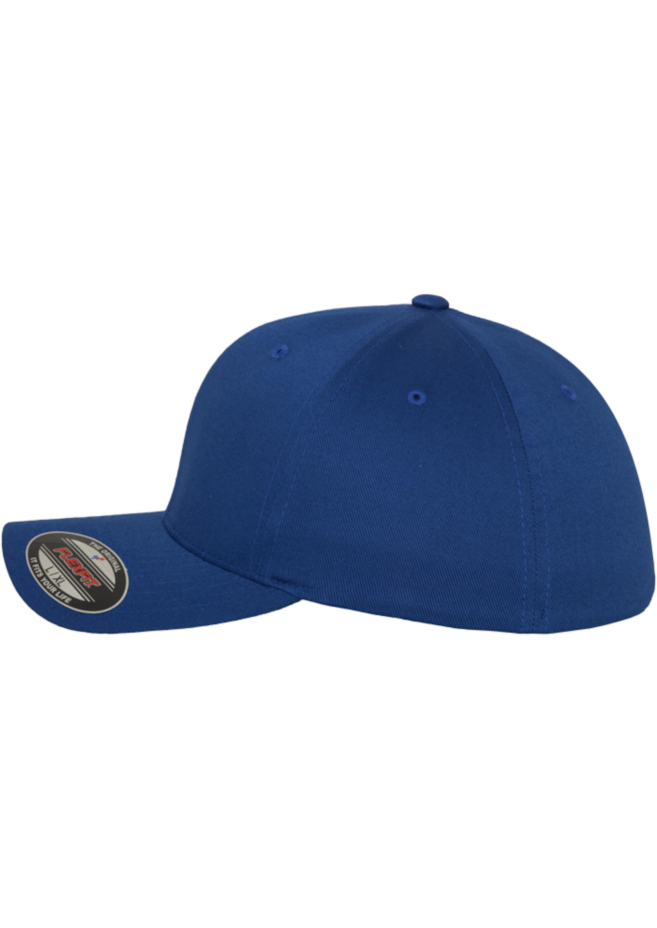 Flexfit Cap 'Flat Visor' in Blue